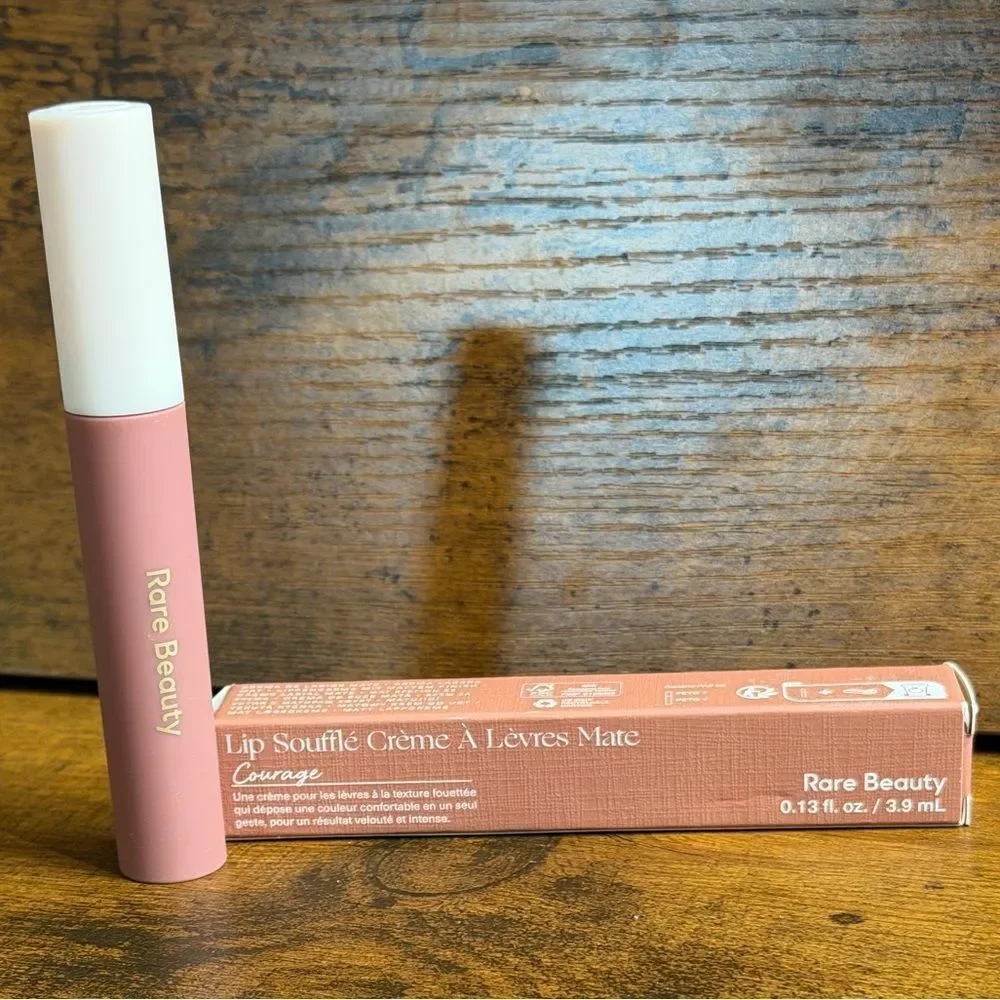 Rare Beauty Lip Duo | Soft Pinch Lip Oil Honesty + Lip Soufflé Courage NEW